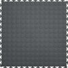 ITtile Dark Grey Coin Top 20.5-in x 0.25-in Interlocking Tiles (Case 8)