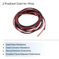 thumbnail image 3 of 18 Gauge Hookup Wire 1.5m/5ft 18AWG Flexible Electrical Wire UL1007 Black Red, 2mm Dia, 3 of 5