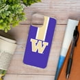 thumbnail image 3 of Washington Huskies HD Phone Case Compatible with Apple iPhone 15 Plus (Stripe) by Affinity Bands, 3 of 3