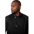 thumbnail image 4 of Chef Works Varkala Men's Chef Coat, Cool Vent Tailored Chef Jacket with Pockets, Medium, Black, 4 of 5