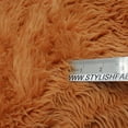 thumbnail image 2 of FREE SHIPPING!!! Mustard Short Pile Luxury Shag Faux Fur Fabric, DIY Projects Half Yard, 2 of 3
