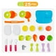 thumbnail image 2 of Ounissouiy Juego de simulación para niños, vajilla de cocina, Maleta de vestir, vajilla de cocina, Maleta de vestir, juego de juguetes de Muebles de casa de muñecas Amarillo, 2 of 6