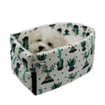 thumbnail image 2 of Methold Impresión de cactus, tela Interior para coche, casa para mascotas, portador de nido impermeable, vehículo Universal, asiento trasero para Suministros para perros Methold PT004522-00, 2 of 6