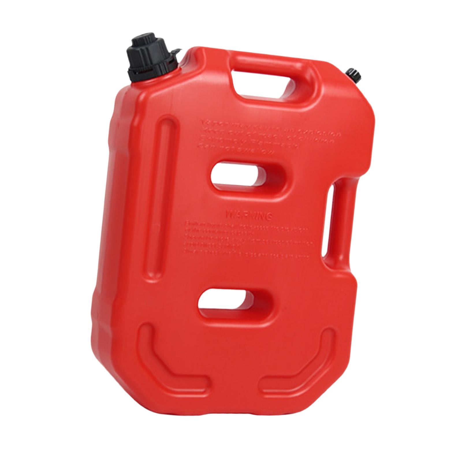 Dickly Auto Fuel Tank 1L Liquid Storage Canister for Truck Trailer Automotive Red