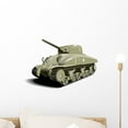 thumbnail image 1 of Green Military Tank Wall Decal Sticker, Wallmonkeys Peel & Stick Vinyl Graphic (18 in W x 13 in H), 1 of 4