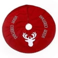 thumbnail image 2 of 90cm Christmas Tree Skirt, Christmas Tree Stand Cover, Christmas Tree Decoration, Merry Christmas Tree Skirt Christmas Tree Mat, Moose Christmas Decor, 2 of 5