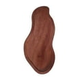 thumbnail image 4 of Centro de mesa de bandeja de madera forma de maní Decoración rústica de bandeja múltiple bandeja de bandeja de comida para el aniversario de la cocina Madera sapele, 4 of 8