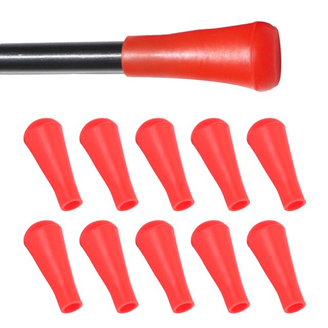 Rubber Arrowhead Outdoor Soft Rubber Broadhead Game Practice Tips For Shooting Field Point Accessories 10PCS Rubber Arrowhead Archery Replacement Broadhead For Sports Shooting