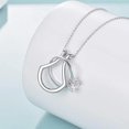 thumbnail image 4 of Soporte de anillo de plata Collar Colgante Joyas para mujeres Esposas Novias, 4 of 4