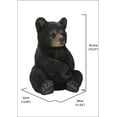 thumbnail image 2 of Hi-Line Gift 14.37" BEAR Garden Statue, Durable, 2 of 2