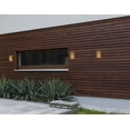 thumbnail image 2 of Living District LDOD2401 7.3 in. Ogun 60W Outdoor Wall Lantern with Frosted Glass Lens, Oil Bronze, 2 of 2