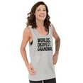 thumbnail image 3 of Worlds Okayest Grandma Funny Cute Tank Top Tee Shirt Women Brisco Brands S, 3 of 6