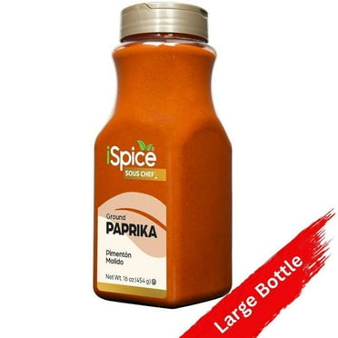 iSpice | Paprika | 16 oz | Bulk Size | Kosher | Rich Aroma
