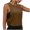 Brown, variant on Womens Sleeveless Workout Tops Open Side Crop Tank Top Gym Athletic Shirts (Purple, XXL)
