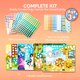 thumbnail image 5 of Kit Dot Art Klever Kits para niños con pegatinas de 3 a 7 años con forma de animal, 5 of 6
