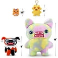 thumbnail image 2 of SEAYI Fugg-ler Series Toys of DC x Fugg-ler (Harley Quinn), 9 inch Fugg-ler Funny Ugly Monster with Human-like Teeth Plush Toys for Kids, Age 4+, 2 of 8