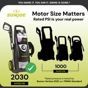 Sun Joe 2030 PSI Electric Powered Pressure Washer, 1.2 GPM Power Cleaner with Soap Tanks