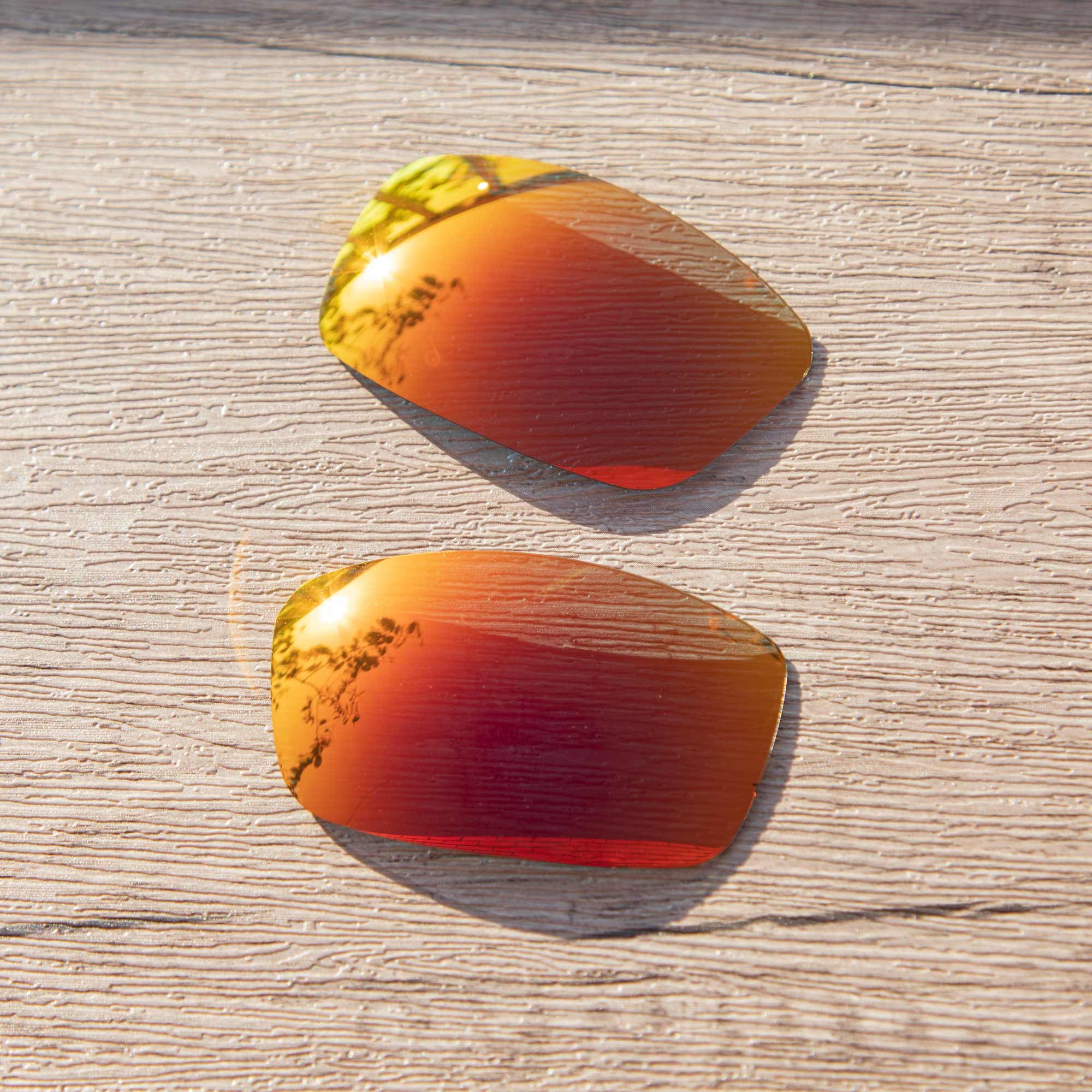 Walleva Fire Red Polarized Replacement 
