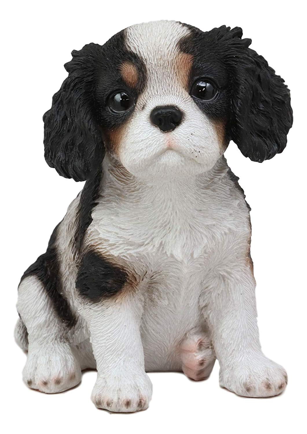 Miniature Dollhouse FAIRY GARDEN Figurine ~ Mini King Charles Spaniel Dog 