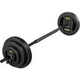 thumbnail image 1 of Juego Barbell AboveGenius de 20,4 kg con barra de 130 cm y pesas ajustables, 1 of 9