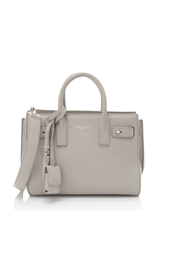 Pre-Owned Saint Laurent Calfskin Sac De Jour Nano Tote