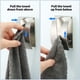 thumbnail image 5 of Gancho para toalla de baño de acero inoxidable 430, gancho para toalla de cocina, gancho para toalla de baño, 4 Uds., soporte para toalla de cocina, agarrador autoadhesivo JM, 5 of 5