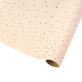 thumbnail image 2 of LaRibbons 24" x 417' Wrapping Paper Half Ream | Ivory Metallic Small Dot, 2 of 5