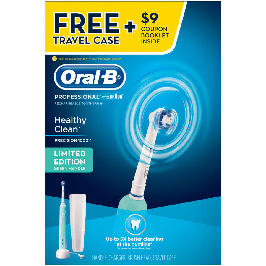 Oral B Professional Healthy Clean Precision 1000 Power Toothbrush With 