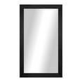 thumbnail image 2 of Rayne Ozark Hardwood 2" Red Oak Wall Mirror 25" x 30" Floor Mirror Black, 2 of 4