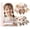Set-B, variant on Girl Hair Ties with , 20 count Hair Bow Ties for Girls , Elastics Ponytail Holders Pigtails Rubber Bands (Set-A)