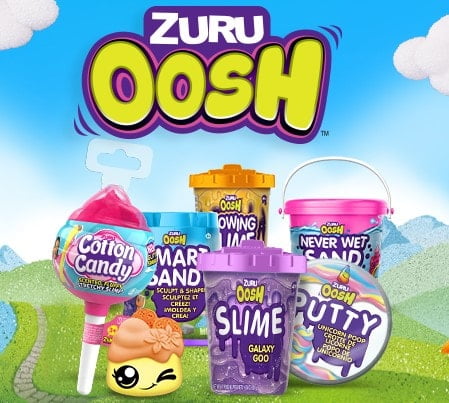 single tub Zuru Oosh Smart Sand Assorted Slime Putty Toys 