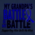 thumbnail image 3 of CafePress - My Battle Too 1 BLUE (Grandpa) Dark T Shirt - Men's Classic Graphic Cotton T-Shirt, 3 of 4