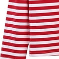 thumbnail image 7 of Striped Tops for Women Long Sleeve Crewneck Lightweight Base Pullover Sweatshirt Casual T-shirts Spring Fall (3XL, Red), 7 of 7
