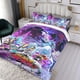 thumbnail image 3 of Yugioh Conjunto de sábanas temático, trío de piezas, cómodo y amigable con la piel, diseño único, regalo de decoración para el hogar para familiares, amigos y fans, 90 cm * 190 cm, 3 of 6