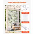thumbnail image 3 of Metal Screen 47" x 76" Outdoor Screens & Panels White, 3 of 6