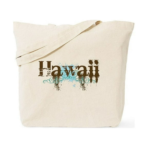CafePress - Hawaii Grunge Tote Bag - Unisex Canvas Tote Bag, Beige, 1-Piece