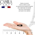 thumbnail image 2 of Camila Paris CP3094 French Hair Barrettes Clips, Snap Hair Slides Clic Clac for Women, Styling Girls Side Slide-in Metal Snap Pin Hair Accessories for Women. Strong Hold, No Slip Grip, Made in France, 2 of 43