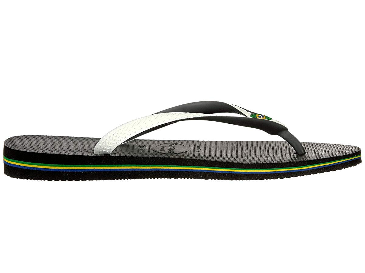 Havaianas - Havaianas Brazil Mix Flip Flops Black/White - Walmart.com - Walmart.com