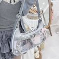 thumbnail image 4 of Harajukus Itabag Crossbody Shoulder Bag Handbag Transparent Itabag Messengers Bag Fashion Satchel Handbag Daypacks Gifts, 4 of 9