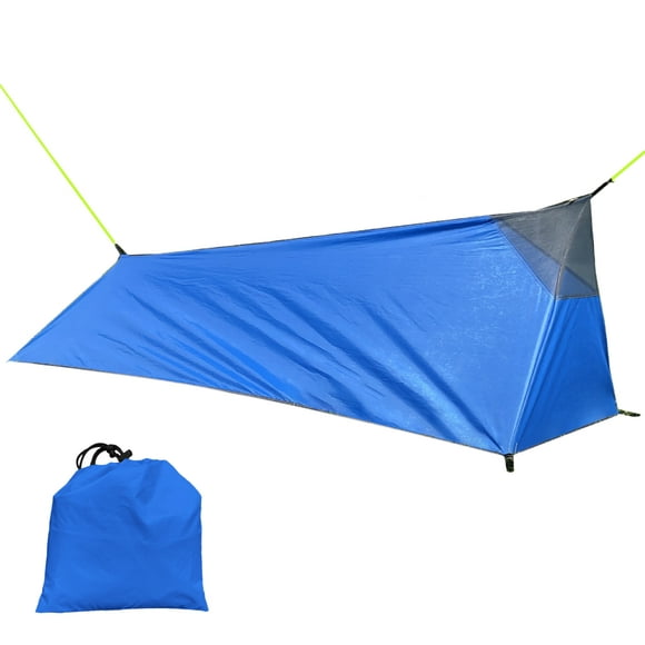 Tente de Randonnée Tente de Camping Extérieure Sac de Couchage Tente Légère Tente pour une Personne avec Moustiquaire