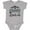 AC-Heather Grey, variant on Inktastic My Grammy Loves Me Grandchild Girls Baby Bodysuit