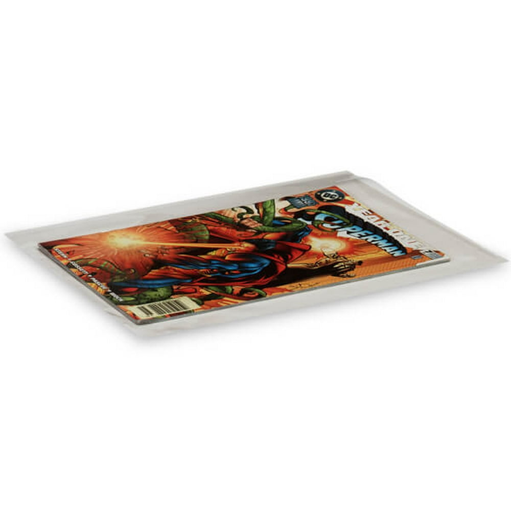 Pack of 100, Cello Bags 9" x 12" Clear Flat Cello Bags 1.2 Mil