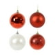 thumbnail image 2 of Decoraciones navideñas, adornos navideños, regalos de Navidad. Juego de 4 bolas navideñas colgantes de plástico de 12 cm (4,7 pulgadas)., 2 of 6