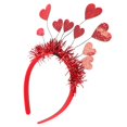 thumbnail image 4 of Diadema de lentejuelas en forma de corazón XianweiShao Aro para el cabello rojo, 4 of 4