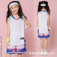 thumbnail image 1 of Boys' Summer Suit Basketball Suit Large Children's Short-sleeved Summer Wear Thin Children's Sports Quick-drying Suit, 1 of 3