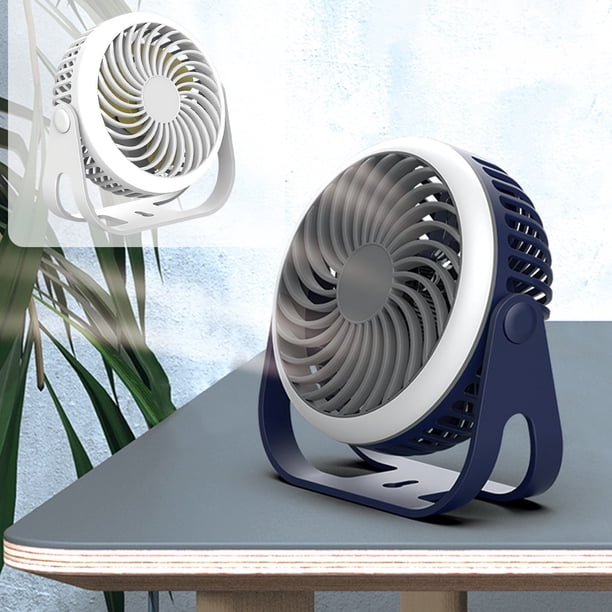 RKSTN portable fan Mini Fan Outdoor Portable Desktop Fan With Night Light High Wind Silent Charging Small Fan