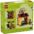 thumbnail image 2 of LEGO Restaurants of the World Mexico – 327-Piece Taco Shop Taqueria Building Set, Minifigure & Cactus, Collectible Food Display Model Gift – 40907, 2 of 7