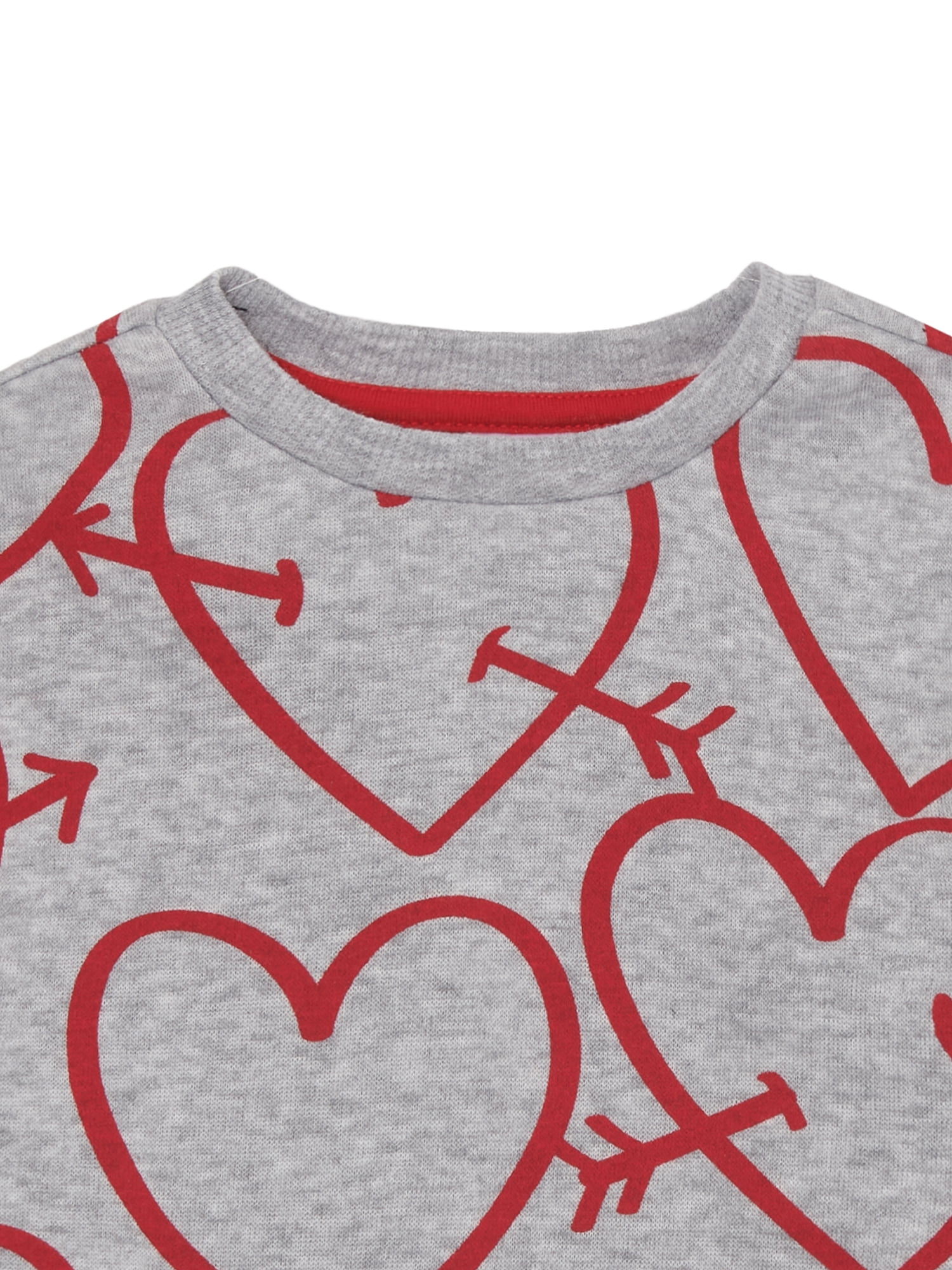 Way To Celebrate Baby & Toddler Valentine's Day Jogger Set, Sizes 0M-5T