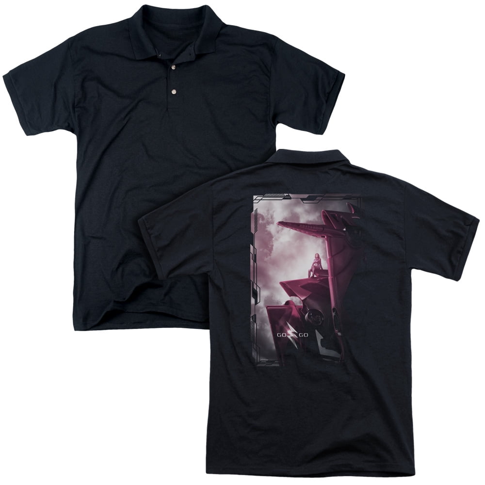 rangers black polo shirt