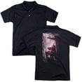 thumbnail image 3 of Power Rangers Pink Zord Poster (Back Print) Mens Polo Shirt (Black, XX-Large), 3 of 3